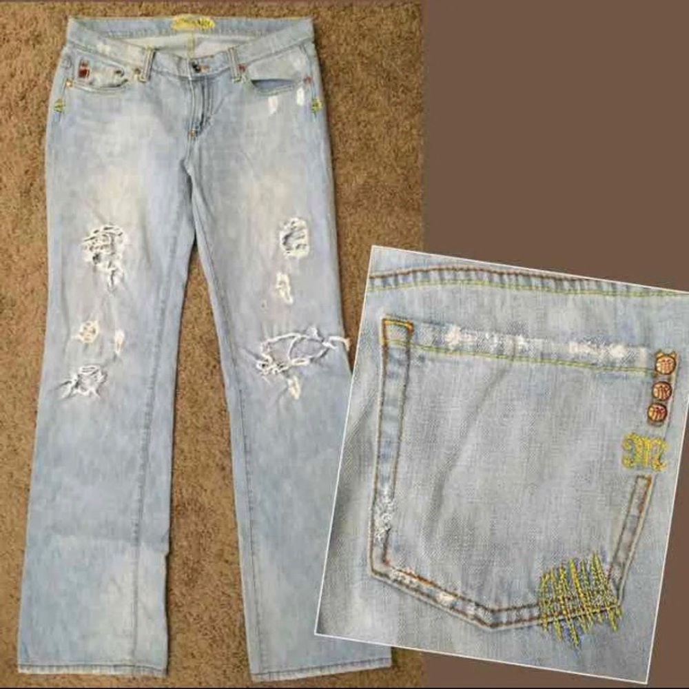 Miss Me* Destroyed Jeans- Sz 29